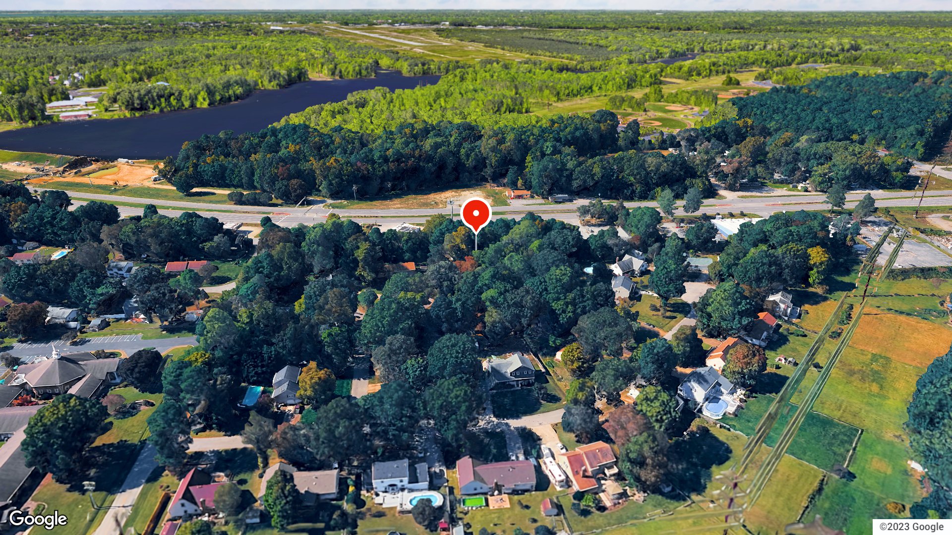 Aerial view