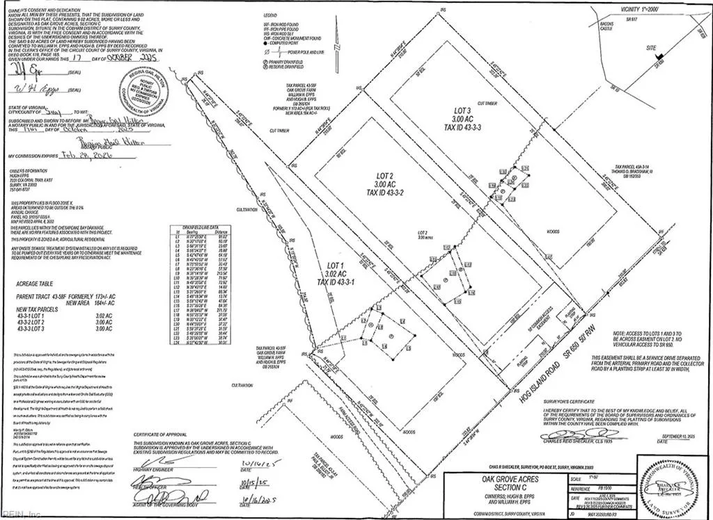 3.02ac Hog Island Lot 1 Rd, Surry — photo