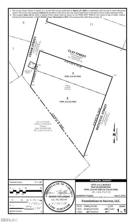 Lt 1 Clay ST, SMITHFIELD VA 23430