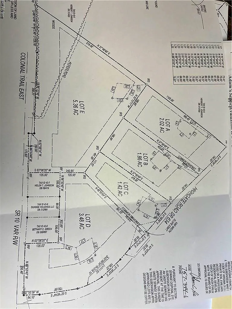 5.36ac Colonial Trl E, Surry — photo