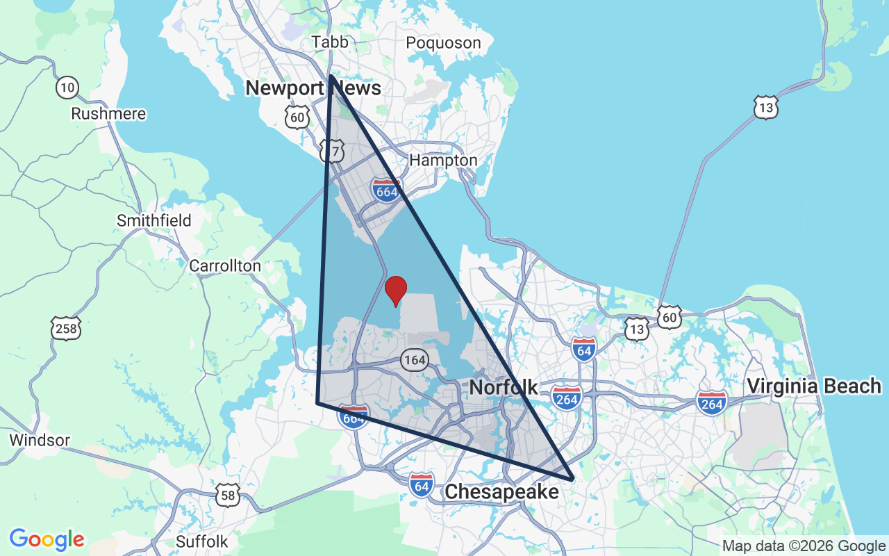 Map of Bayberry with neighborhood boundary