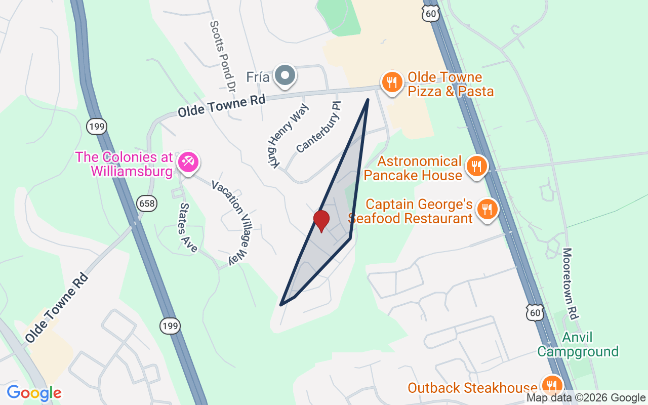 Map of Chisel Run with neighborhood boundary