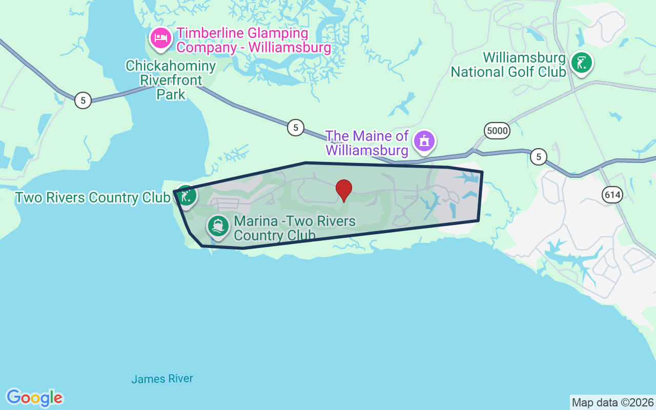 Map of Governor's Land with neighborhood boundary