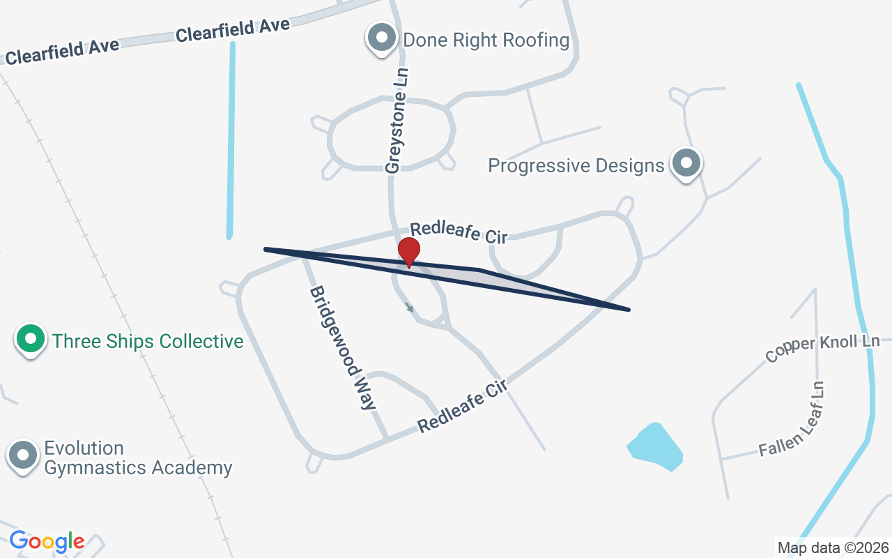 Map of Greystone with neighborhood boundary