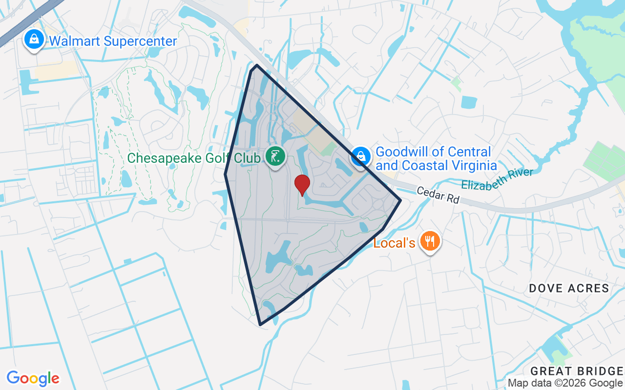 Map of Las Gaviotas with neighborhood boundary