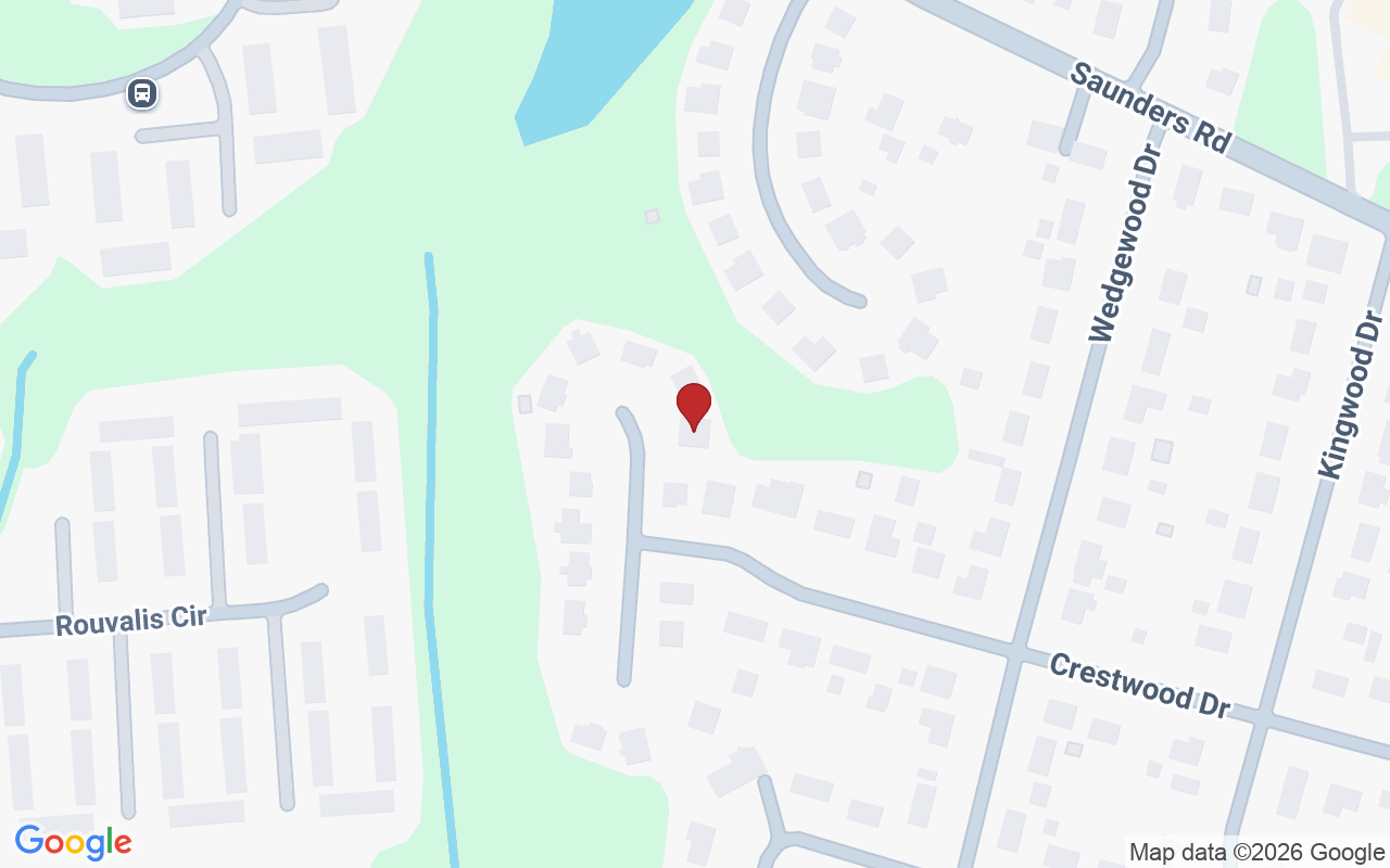 Map of Spring Trace with neighborhood boundary