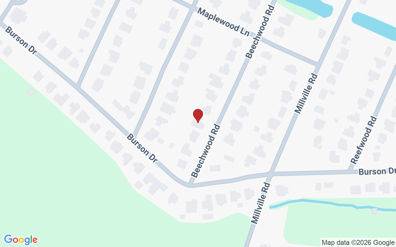 Map of Summer Park with neighborhood boundary
